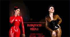 Desktop Screenshot of baroness-bijou.com